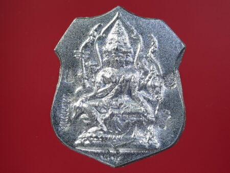 Wealth amulet B.E.2560 Phra Phrom or Barhma lead amulet by LP Pichet (GOD194)