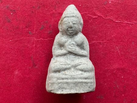 Rare amulet B.E.2530 Phra Kring holy powder amulet with beautiful condition by LP Thoob (PKR202)