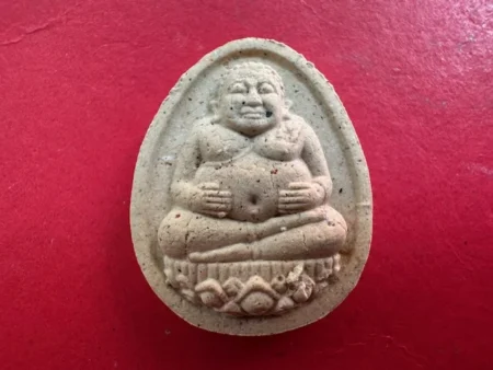 Wealth amulet B.E.2537 Phra Sangkhajai Maha Lap holy powder amulet by LP Yid (NEW021)