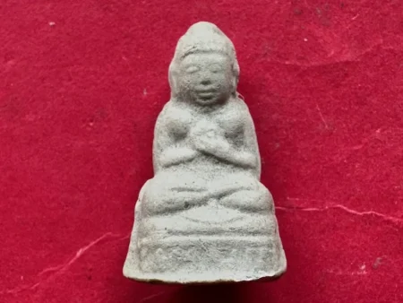 Rare amulet B.E.2530 Phra Kring holy powder amulet with beautiful condition by LP Thoob (PKR203)