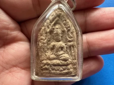 Rare amulet B.E.2495 Phra Khun Paen with Guman Thong amulet by LP Toon (PKP160)